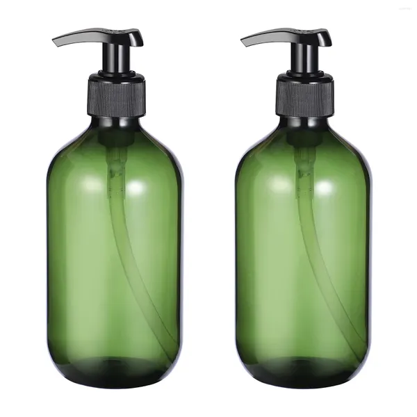 Distributeur de savon liquide Beaupretty 2 pièces 300ml bouteille de shampoing vide Opaque pompe polyvalente récipient de Lotion sans goutte à main