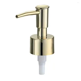 Bouteille de distributeur de savon liquide Appuyez sur la tête Pièces de pompe électroplate des outils de salle de bain Buzle Remplacement