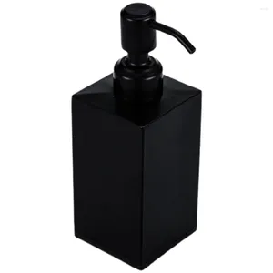 Pumple de shampooing de bouteille de distributeur de savon liquide Récipient de cuisine décorative rechargeable