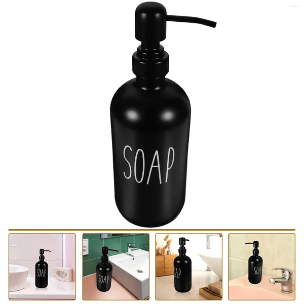 Distributeur de savon liquide en bouteille, pompe à pression, bouteilles de liquide de lavage des mains, distributeurs de Lotion de salle de bains en verre