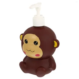 Dispensateur liquide Dispensier Cartoon Lotion Shampoo Pump Pump Bottle Dispensers Body Wash Press Enfants vides