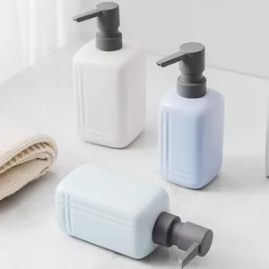 Dispensateur de savon liquide Céramique Bouteille Fabrication à main Shampooinage Pressage de douche ACCESSOIRES SALLES SUPPLAIS