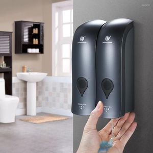 Liquid Soap Dispenser Chuangdian Wall Mounted Manual 300 ml 2 Double-head douchegel voor EL Home Badkamer