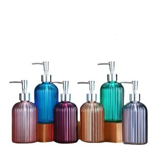 Vloeibare zeep dispenser kleur heldere fles bijvulbare hand shampoo voor badkamer keuken 230308