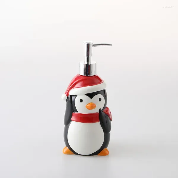 Liquid Soap Dispenser Creative Ceramic Lotion Bottle Cartoon Cartoon Cartoon Fabriseur Hand Shampoo Shampooin Gel Push-On Bottle.