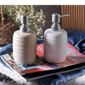 Dispensateur de savon liquide Créatif Bouteilles de shampooing Ceramics Gel Dispensing Bottle Kitchen Supplies Salle de bain