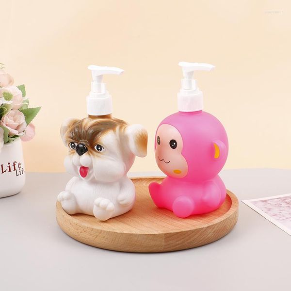 Distributeur de savon liquide mignon dessin animé Animal pompe à main Lotion shampooing Gel douche cadeau en gros