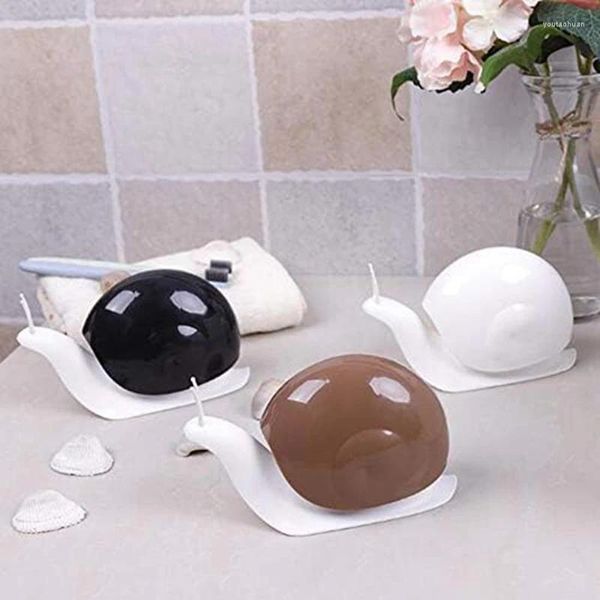 Dispensador de sabonete líquido caracol fofo para cozinha, banheiro, etc. (120ML) (marrom)