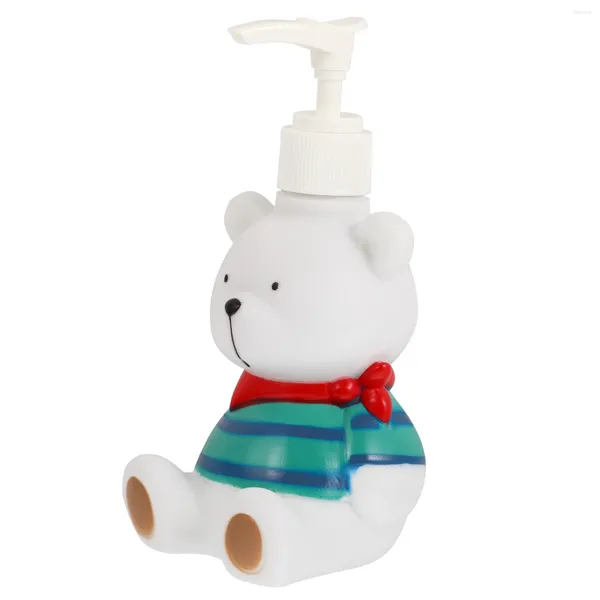 Dispensateur de savon liquide dispensant la bouteille de dessin animé lotion bébé animaux en peluche