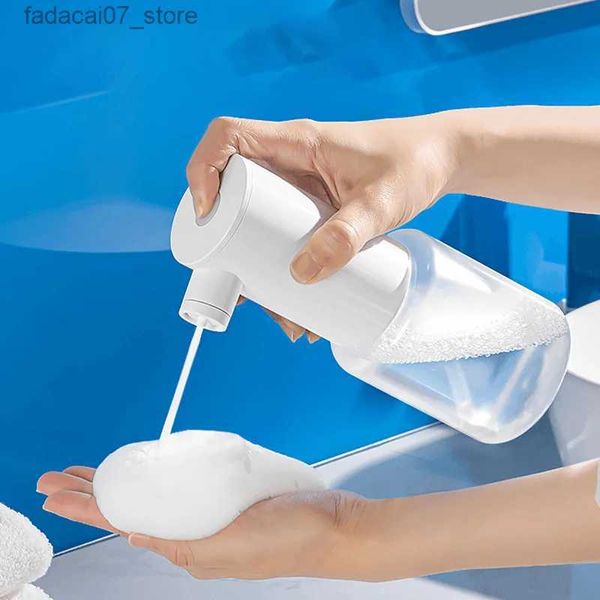 Distributeur de savon liquide Machine à mousse électrique shampooing Gel douche nettoyant pour le visage solution de détergent moussant pistolet de pulvérisation salle de bain Q240119