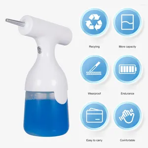 Vloeibare zeep dispenser elektrisch schuimspuit pistool oplaadbaar 350 ml schuimende waterdichte machine voor shampoo douchegel gezichtsreiniger