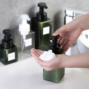 Vloeibare zeep dispenser lege schuimende badkamer handdesinsming shampoo body wash lotion navulbare pompfles maken schuimcontainer 221207