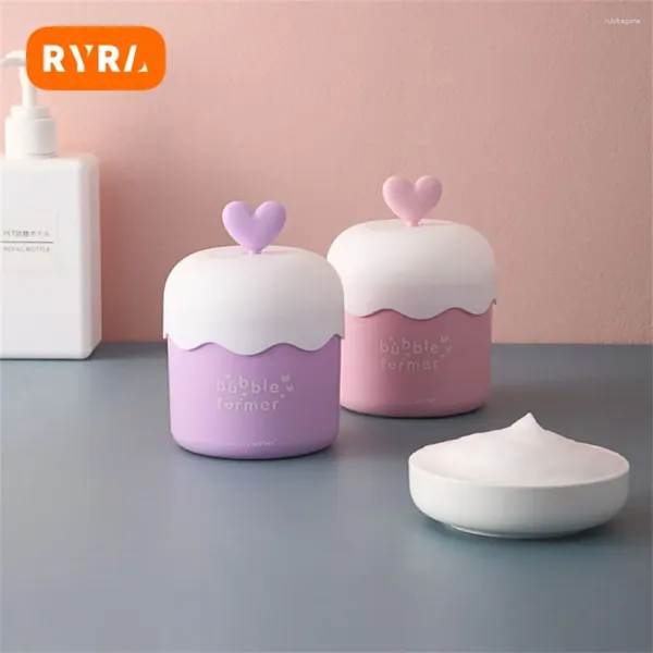 Nettoyage pour le visage Dispensateur liquide Foammer Foammer pratique de haute qualité trois couleurs Machine de mousse Utiliser portable mignon moderne minimaliste