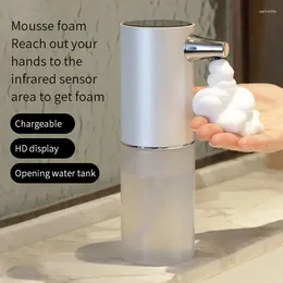 Distributeur de savon liquide en mousse, capteur automatique sans contact, Machine intelligente USB, pompe infrarouge de 260ml, désinfectant pour les mains