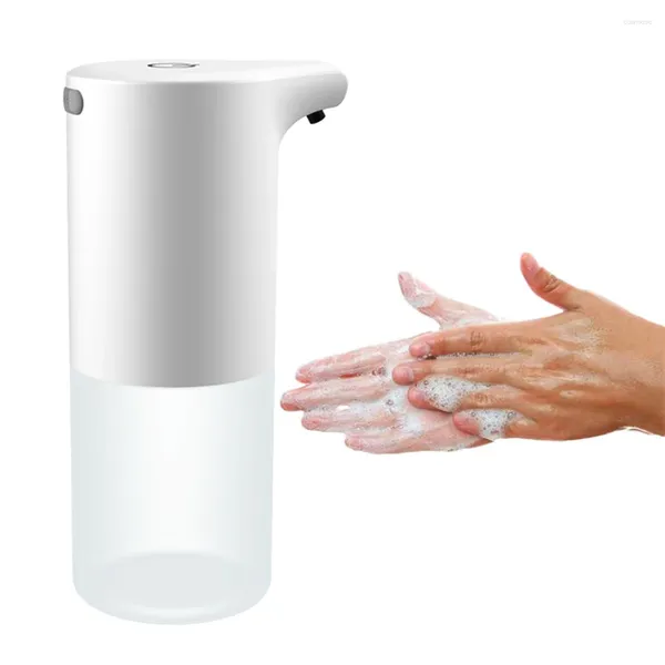 Dispensateur liquide Dispensateur Mousse Automatique Capteur sans contact 350 ml Smart Hand Touch Gratuit pour la salle de bain de la cuisine