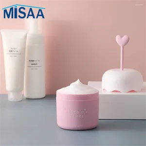 Bubbleur de mousse de savon liquide Bubbler de haute qualité Pruisible à trois couleurs Machine de nettoyage pour le visage Portable Machine Portable Utilisation durable