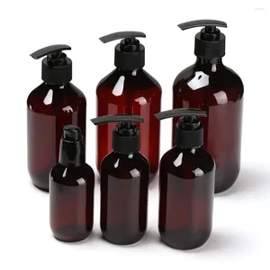 Distributeur de savon liquide pour salle de bains, bouteilles de shampoing et de Gel douche de grande capacité, conteneur de stockage de Lotion rechargeable