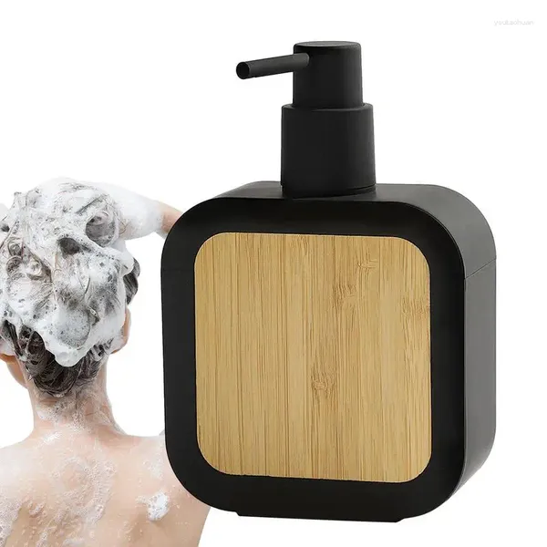 Vloeibare zeepdispenser Handlotionpomp Doorzichtige flescontainer Shampoo Douchegelflessen Hervulbaar voor wasruimte