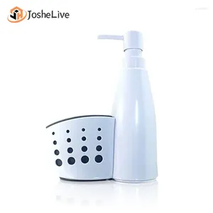 Vloeibare zeepdispenser handdesinfectief geavanceerde ruimte duurzame opslagfles handig gemakkelijk te gebruiken badkamerrek all-in-one organisator