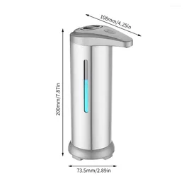 Vloeibare zeepdispenser Handwas Badkamer Toilet Gel-doseermachine Automatisch Touchless Bruin