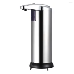 Dispensateur de savon liquide Gel Gel sans touche de comptoir anti-fuite automatique Nettoyage de salle de bain Ménage de salle de bain aléatoire