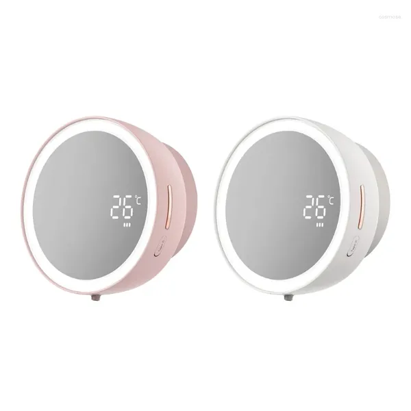 Dispensateur de savon liquide innovant avec une opération de maquillage de maquillage mains libres Cadeau combo miroir