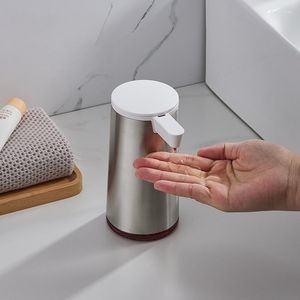 Vloeibare zeep dispenser intelligent automatische inductie wasmiddel roestvrij staal voor snel uit