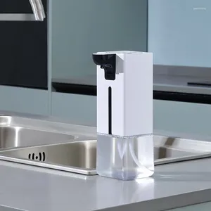 Dispeller de savon liquide Capteur intelligent mousse de mousse automatique lavage de la main sans pression pour salle de bain à la maison