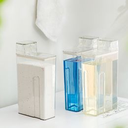 Vloeibare zeep dispenser wasmiddel wasmiddel bijvulbare grote capaciteit fles verzachter bleekmiddel opslagcontainer 230411