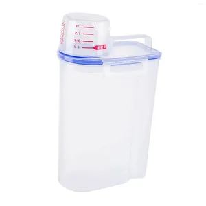 Distributeur de savon liquide, boîte de poudre à lessive, 2l, Organization moderne pour dortoir, salle de bain