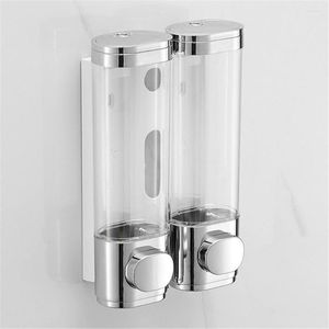 Vloeibare zeepdispenser Handmatige badkamer Wandmontage Handpers voor schotellotion Douchegel Shampoo Container