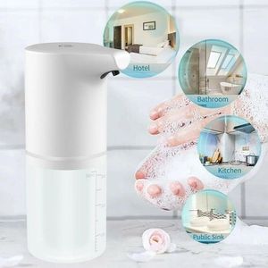 Vloeibare zeep dispenser mini-schuim wassen automatisch handsfree slimme hand voor badkamer ontsmettingsmiddel abs touchless schuimen