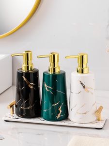 Dispenser voor vloeibare zeep Nordic keramische lotionfles Handdesinfecterend shampoo Body Wash Persfles Keramische lotionzeepdispenser Badkamerbenodigdheden 230605