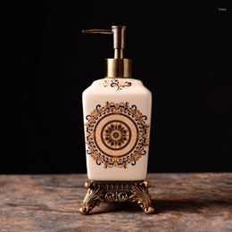 Liquid Soap Dispenser Nordic Creatieve Handdesinfecterend Fles Handgeschilderde Keramische Lotion Zeepdispenser Clubhuis Badkamer