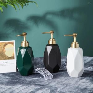 Zeepdispenser Scandinavische stijl Keramische shampoo Douchegelflessen Draagbare reisbadkameraccessoires