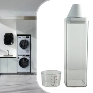 Dispensateur de savon liquide pour linge de lavage de poudre de poudre détergents de rangement de rangement salle de bains pour la maison de la maison