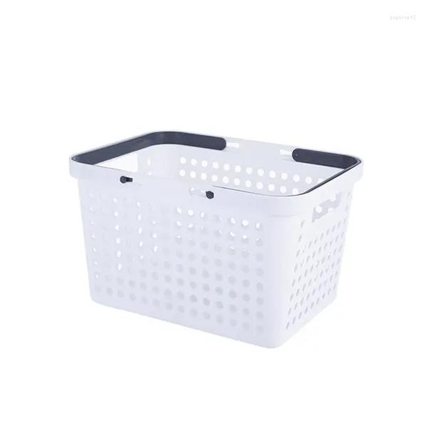 Distributeur de savon liquide-boîte de rangement de sac à main de douche à mémoire de forme Portable en plastique avec poignée salle de bain cuisine