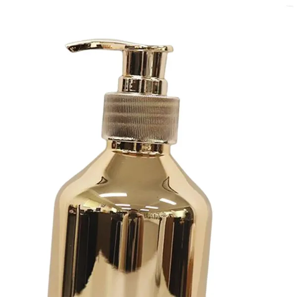 Bouteille de shampooing de bouteilles de pompe de distributeur de savon liquide pour l'or de Restaurant de bureau à domicile
