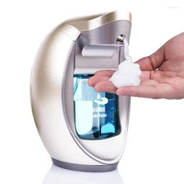 Vloeibare zeep dispenser oplaadbare intelligente automatische inductie schuim handdesinfectiemachine muur gemonteerde fles