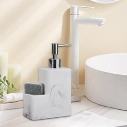 Vloeibare zeep Dispenser Refilleerbare 350 ml Dish Pump Fles Marmeren oppervlak Organisator Holder Stores Warens voor aanrecht