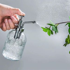 Vloeibare zeep dispenser reliëf glas irrigatie fles tuinieren water gevende bloemen sprinkler hand geperste desinfecterende spray 360 ml