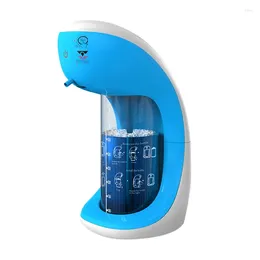 Sensor de dispensador de jabón líquido ABS sin toque para suministro de limpieza de baño de cocina 500 ml de diseño de delfines