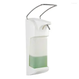 Dispensador de jabón líquido, botella de baño de pared simple, plástico