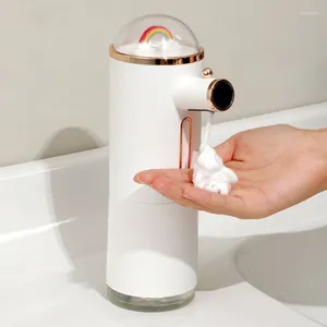 Vloeibare zeepdispenser slimme sensorschuim wassen mobiele telefoon woninginrichting zonder aan te raken keuken el
