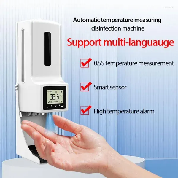 Dispenseur de savon liquide Smart Capteur infrarouge Température Mesure de désinfection Machine Machine d'amélioration des accessoires d'amélioration