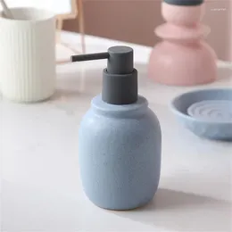 Dispenser di sapone liquido Bottiglia vuota divisa Pressatura irregolare manuale Design circolare creativo Pressa Testa della pompa Decorazione domestica Bottiglie a mano