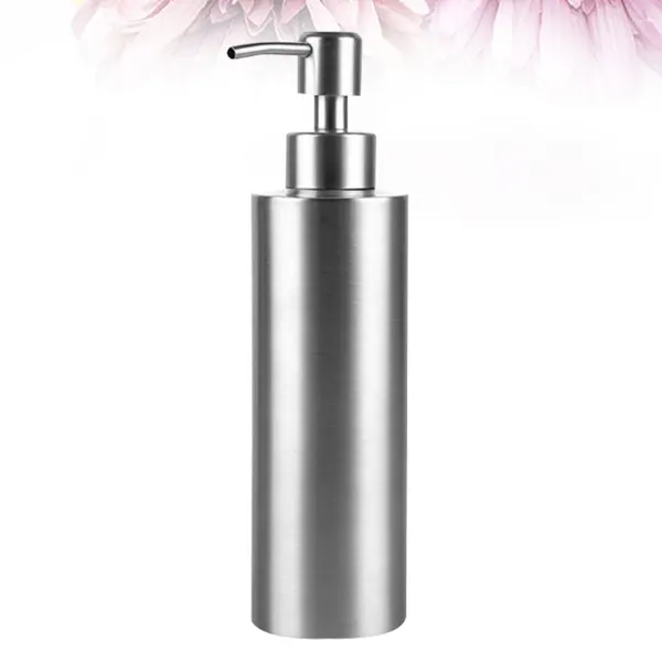 Dispensateur de savon liquide dispensateur en acier inoxydable5x55x55cm / 250 ml Pompe à main
