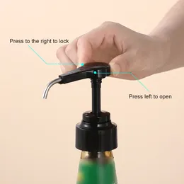Vloeibare zeep dispenser siroop fles spuitmonddrukolie sproeier huishoudelijke pomp push-type saus plastic voor gallon