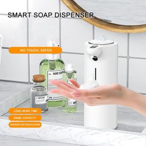 Dispensateur de savon liquide trois couleurs Utilisation du ménage temps à longue utilisation au moins un mois de mousse Clean