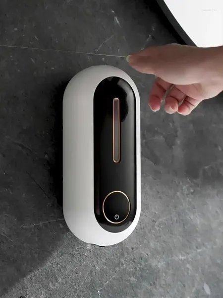 Dispensador de jabón líquido para inodoro, dispensador automático de espuma de 450ML, Sensor inteligente, lavado a mano montado en la pared, accesorios de cocina sin contacto para baño